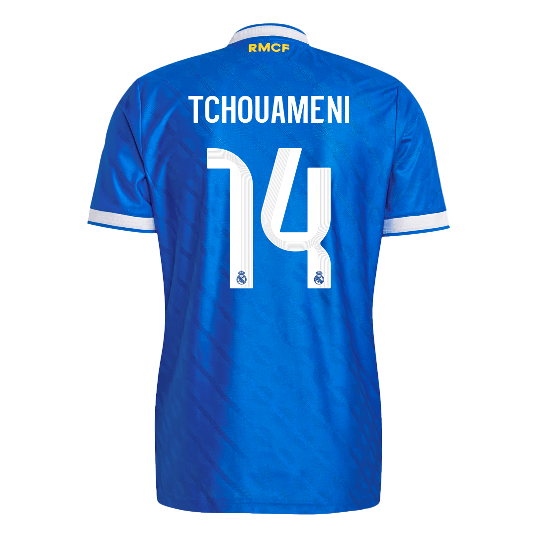 Tricouri Fotbal Real Madrid TCHOUAMENI #14 Treilea 2025/26 Authentic