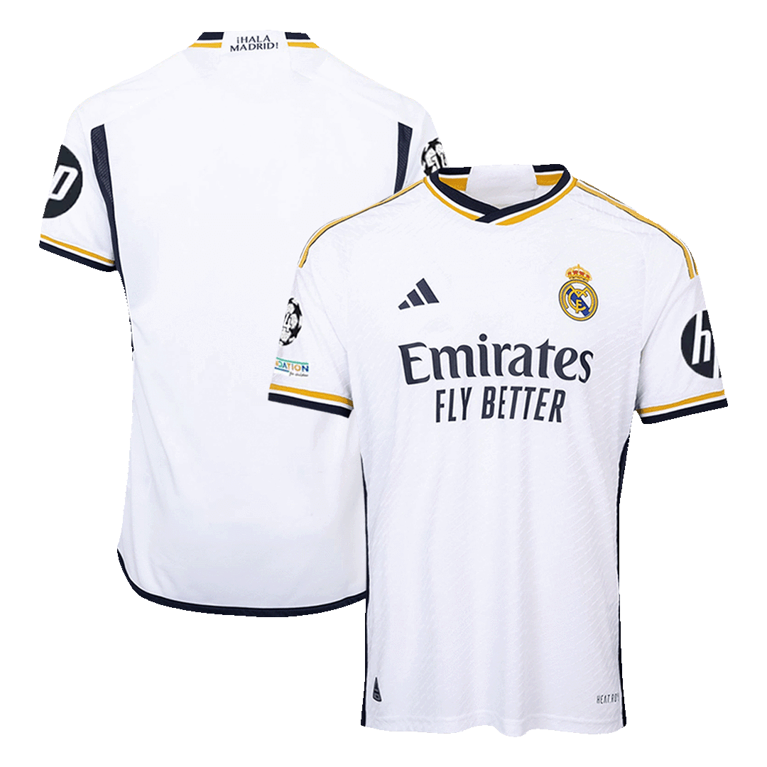 Tricouri Fotbal Real Madrid Acasă 2023/24 Authentic - UCL
