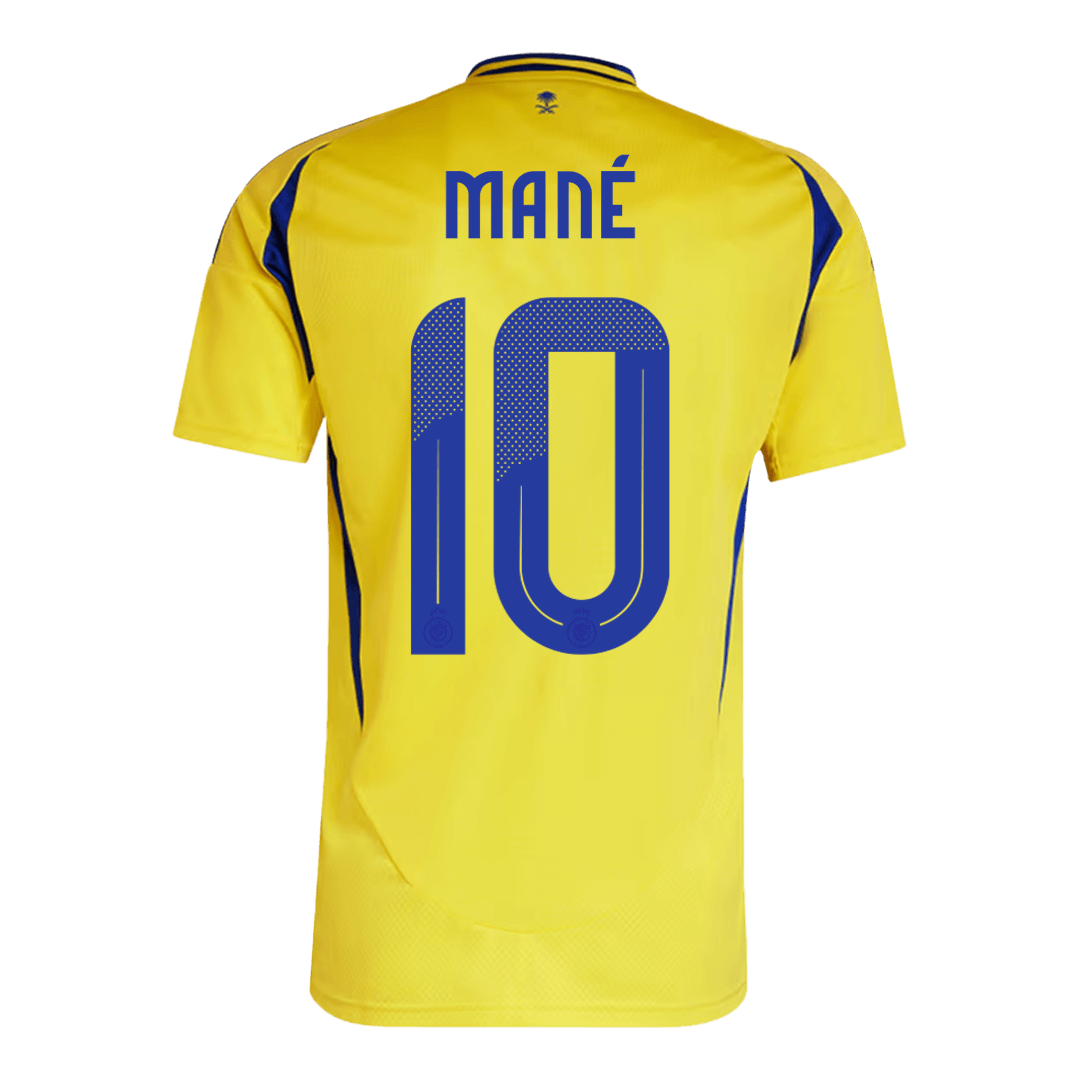Tricouri Fotbal Al Nassr MANÉ #10 Acasă 2024/25 - Super