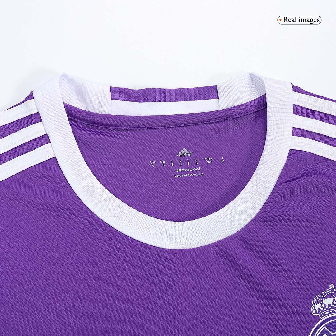 Tricouri Fotbal Vintage Real Madrid Deplasare 2016/17 Mânecă Lungă