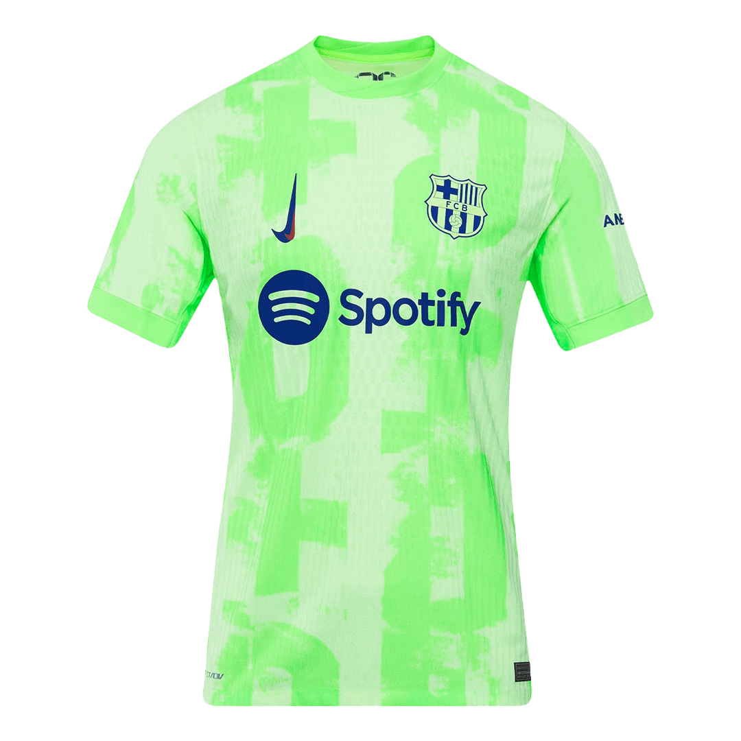 Tricouri Fotbal Barcelona Treilea 2024/25 Authentic
