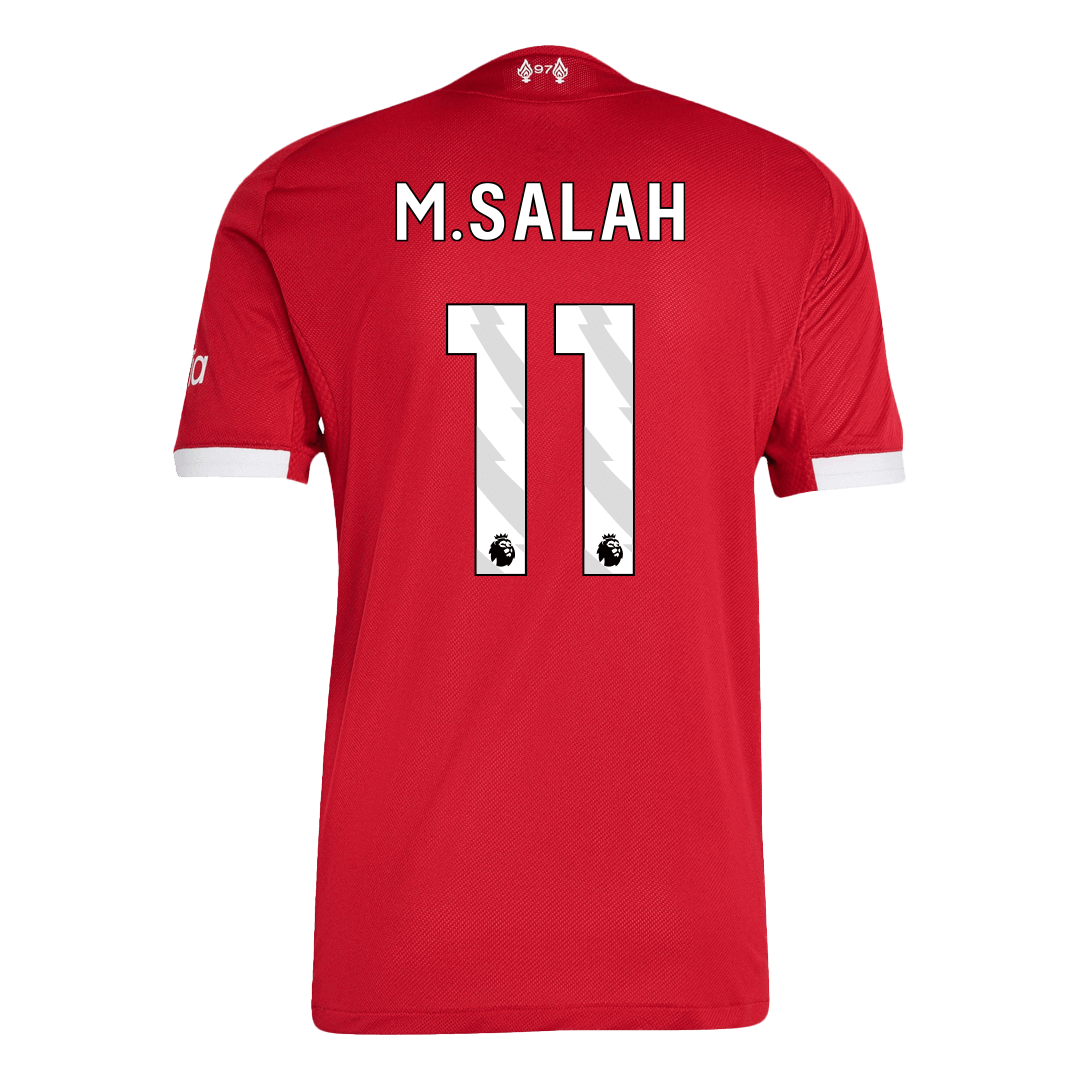 Tricouri Fotbal Liverpool M.SALAH #11 Acasă 2025/26 Authentic