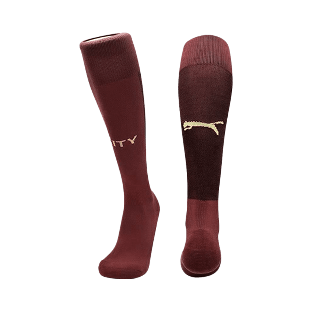 Set Tricouri Fotbal Manchester City Treilea 2024/25 Pentru Copii.