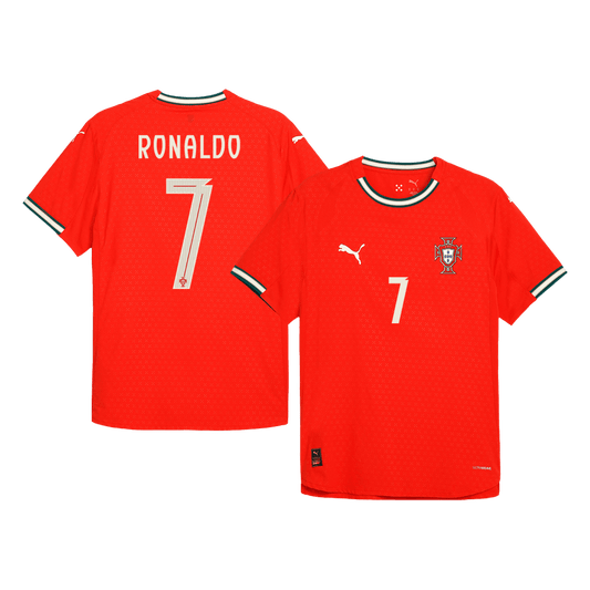 Tricouri Fotbal Portugalia RONALDO #7 Acasă 2025 Authentic