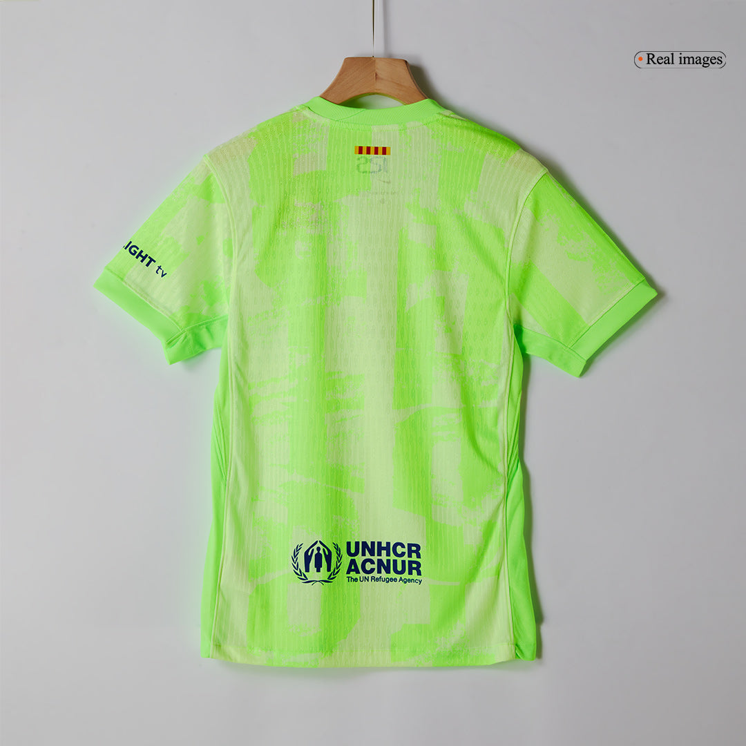 Tricouri Fotbal Barcelona Treilea 2024/25 Authentic