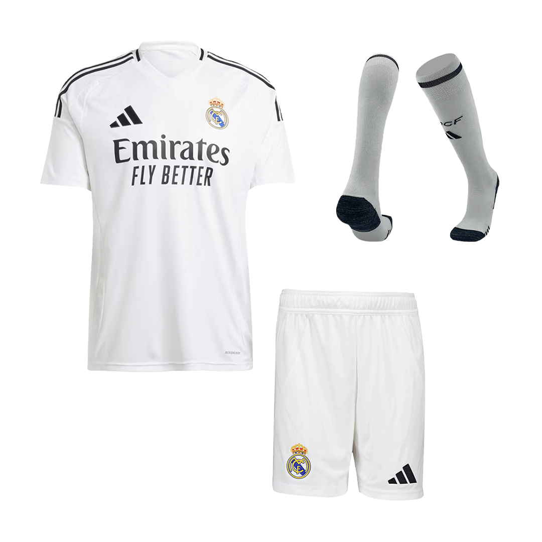 Set Tricouri Fotbal Real Madrid Acasă 2024/25 (mărime mare)