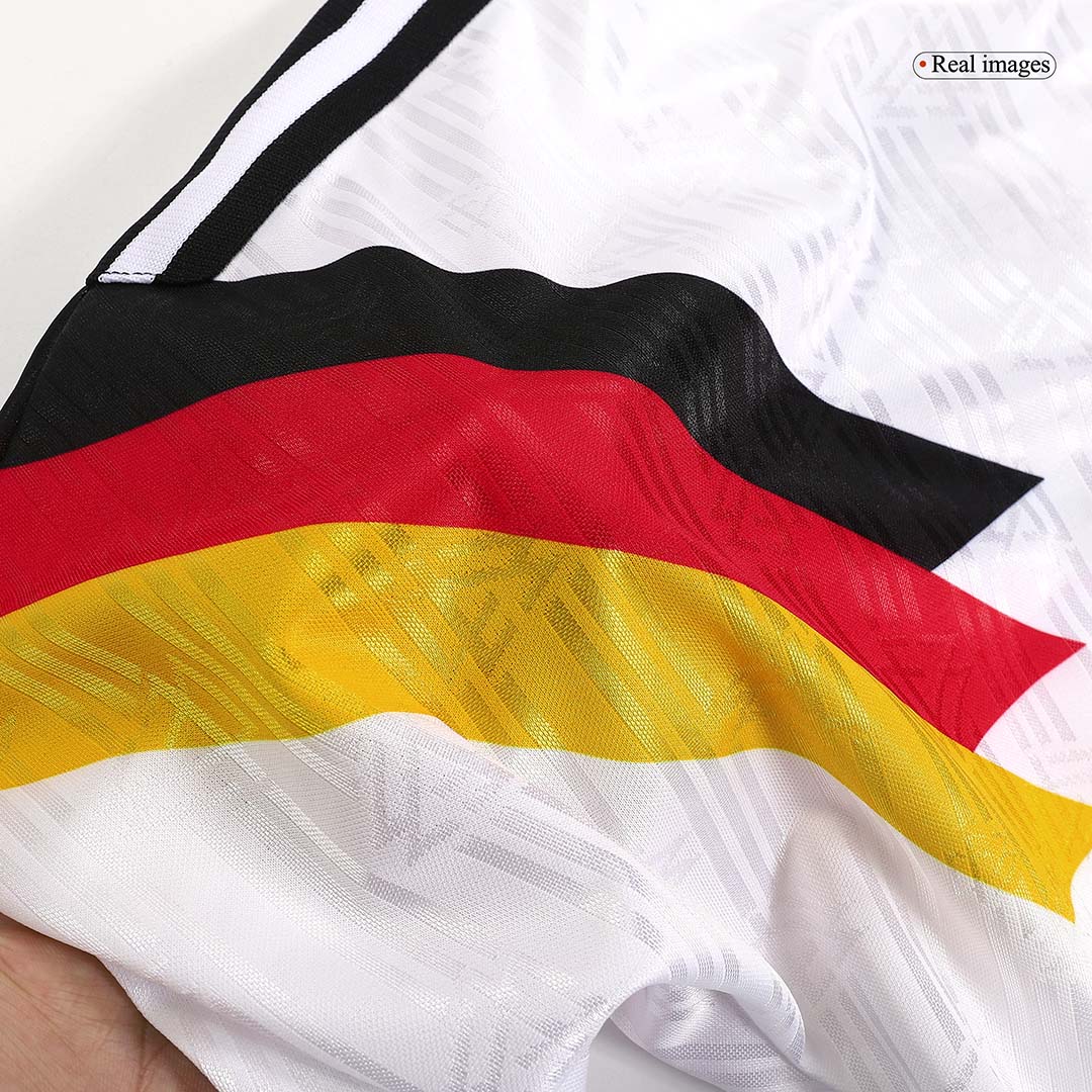 Tricouri Fotbal Vintage Germania Acasă 1990