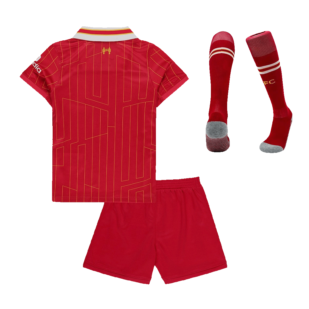 Set Tricouri Fotbal Liverpool Acasă 2024/25 Pentru Copii