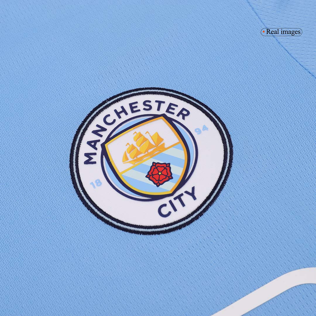Tricouri Fotbal Manchester City RODRIGO #16 Acasă 2024/25 (mărime mare)