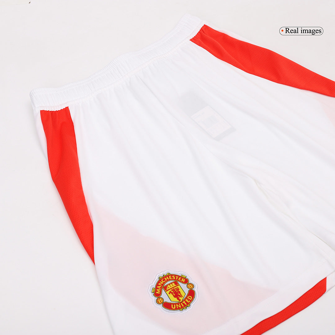Pantaloni Scurți Manchester United Acasă 2024/25