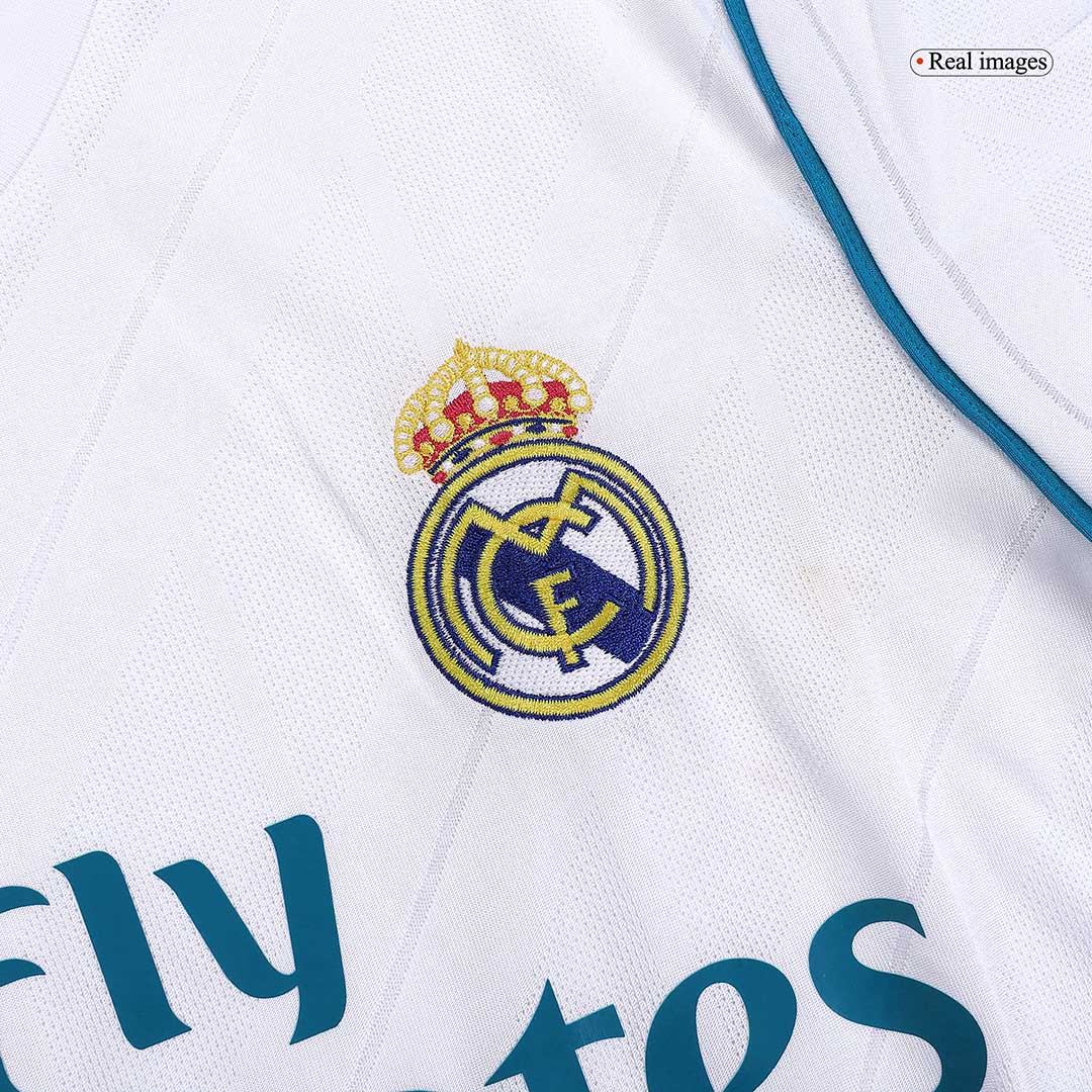 Tricouri Fotbal Vintage Real Madrid Acasă 2017/18