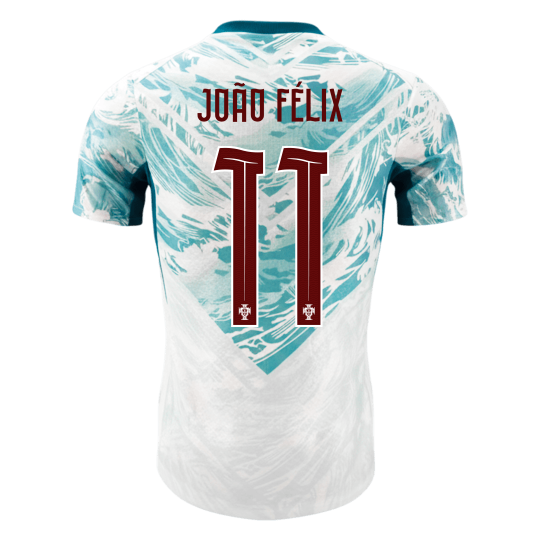 Tricouri Fotbal Portugalia JOÃO FÉLIX #11 Deplasare Cupa Mondială 2026 Authentic