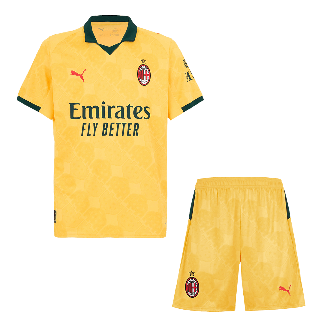 Set Tricouri Fotbal AC Milan Treilea 2025/26