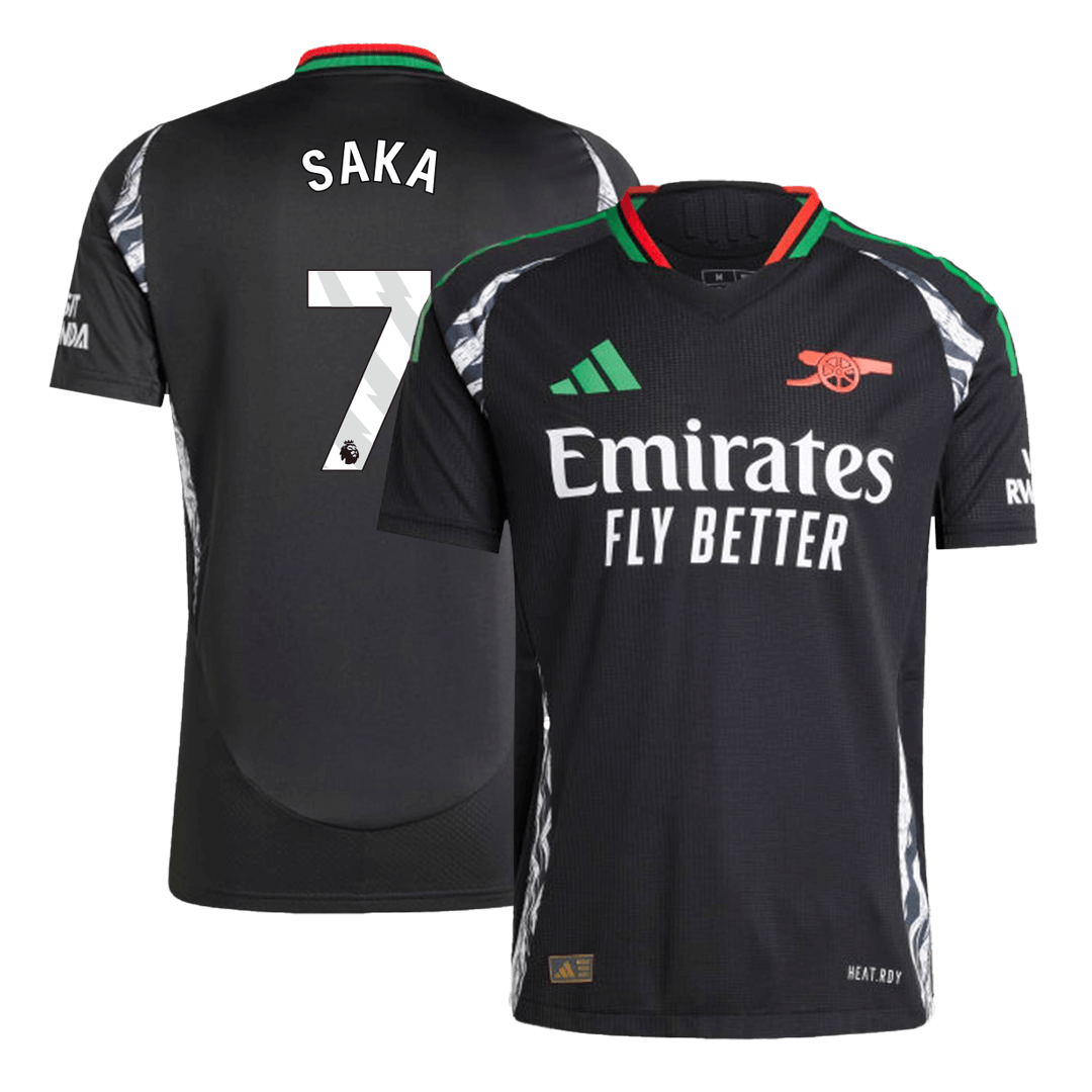 Tricouri Fotbal Arsenal SAKA #7 Deplasare 2024/25 Authentic