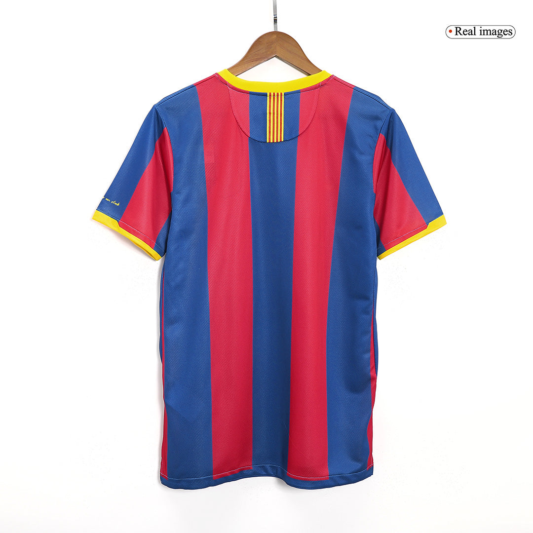 Tricouri Fotbal Vintage Barcelona Acasă 2010/11