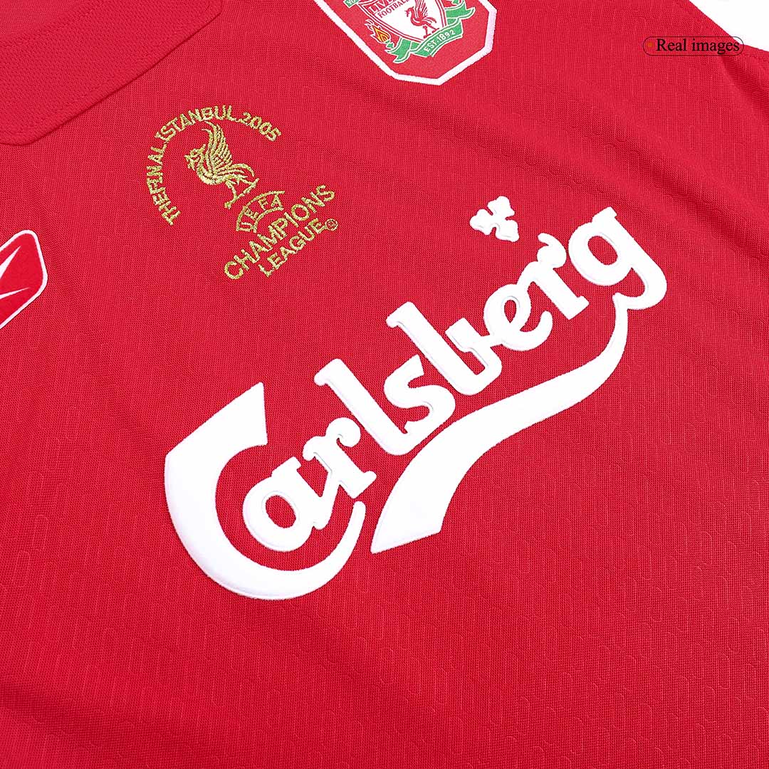 Tricouri Fotbal Vintage Liverpool 2005 - UCL