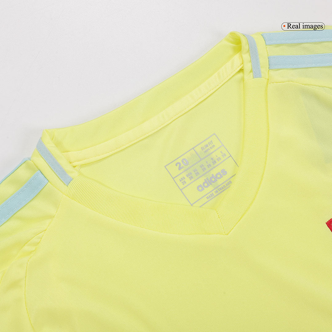 Set Tricouri Fotbal Spania Deplasare 2024 Pentru Copii.