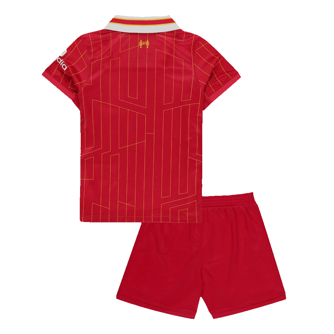 Set Tricouri Fotbal Liverpool Acasă 2024/25 Pentru Copii