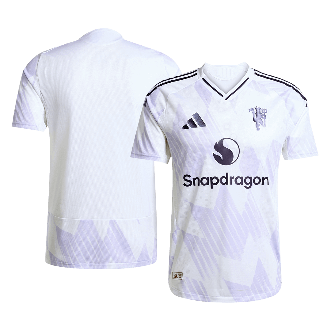 Tricouri Fotbal Manchester United Deplasare 2025/26 Authentic