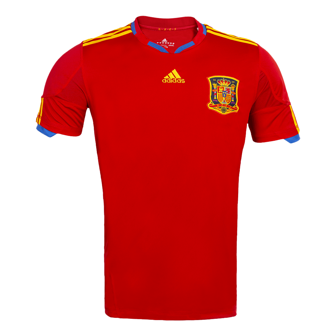 Tricouri Fotbal Vintage Spania Acasă 2010