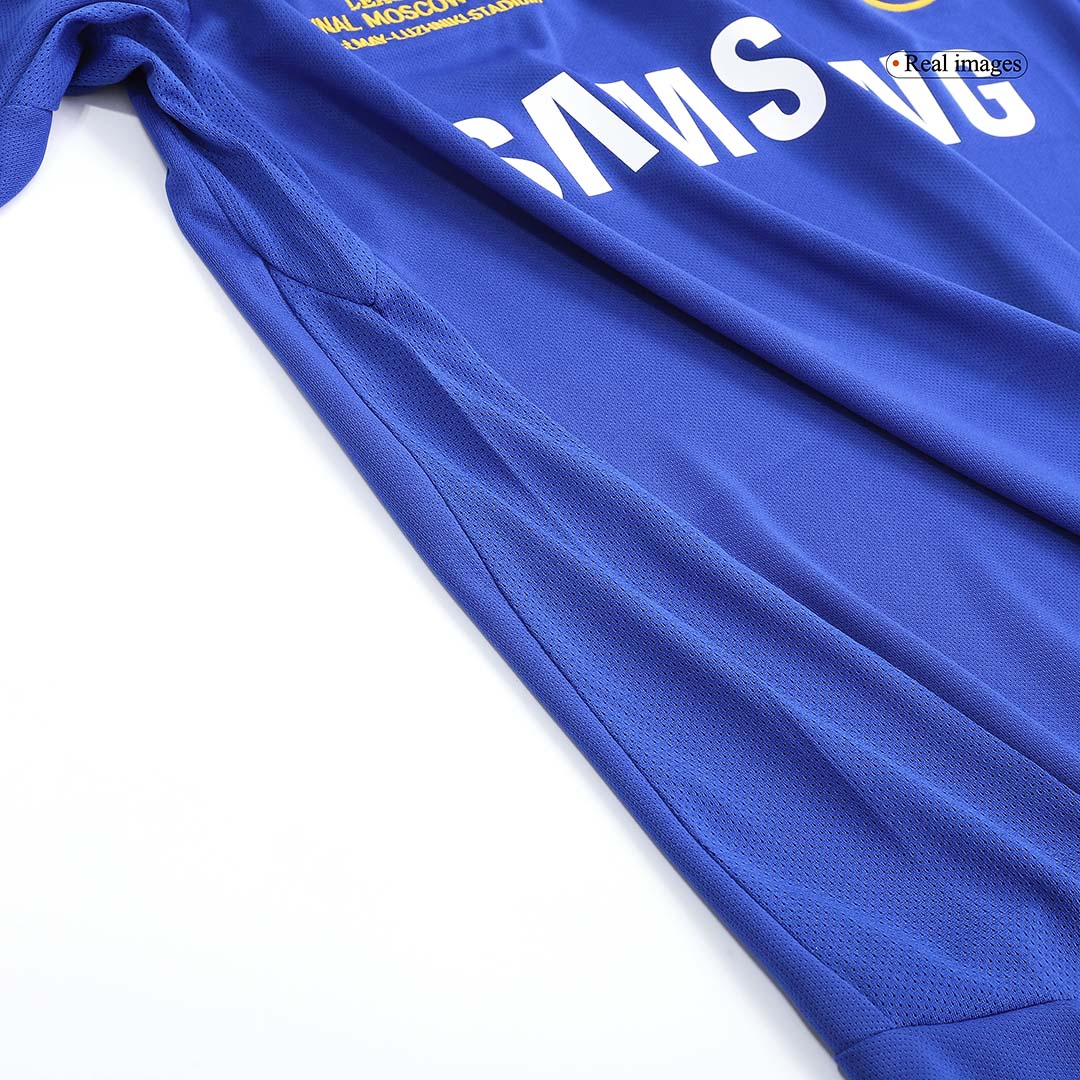 Tricouri Fotbal Vintage Chelsea Acasă 2008 - UCL Final