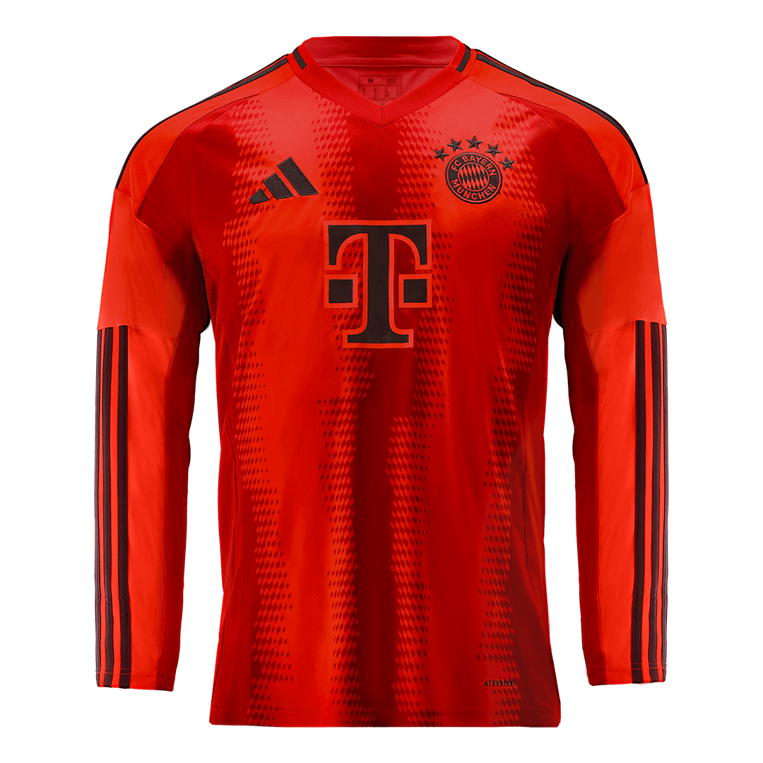 Tricouri Fotbal Bayern Munchen Acasă 2024/25 Mânecă Lungă (mărime mare)