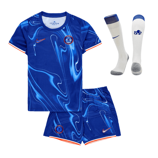 Set Tricouri Fotbal Chelsea Acasă 2024/25 Pentru Copii