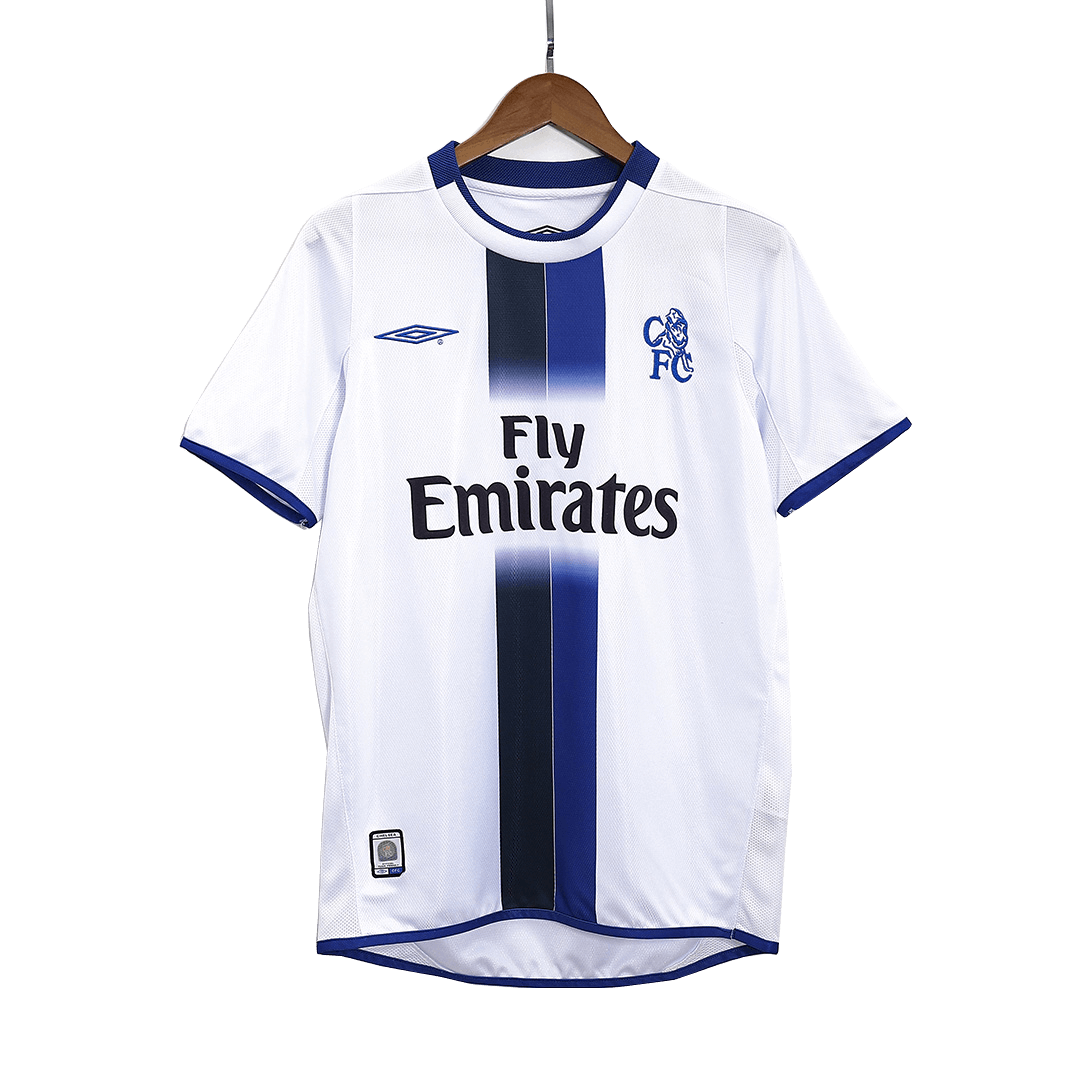 Tricouri Fotbal Vintage Chelsea Deplasare 2003/05