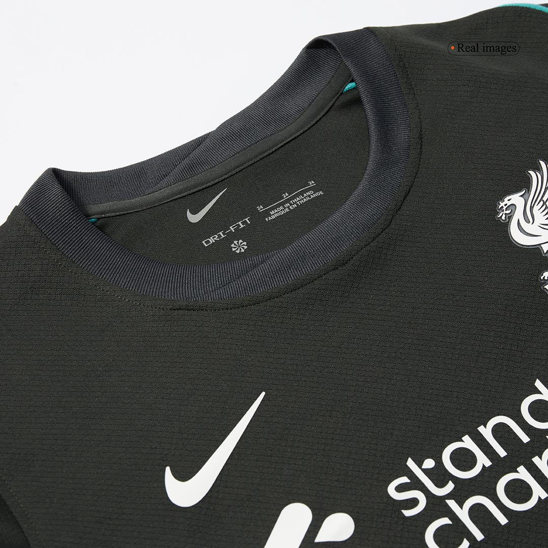 Set Tricouri Fotbal Liverpool Deplasare 2024/25 Pentru Copii.