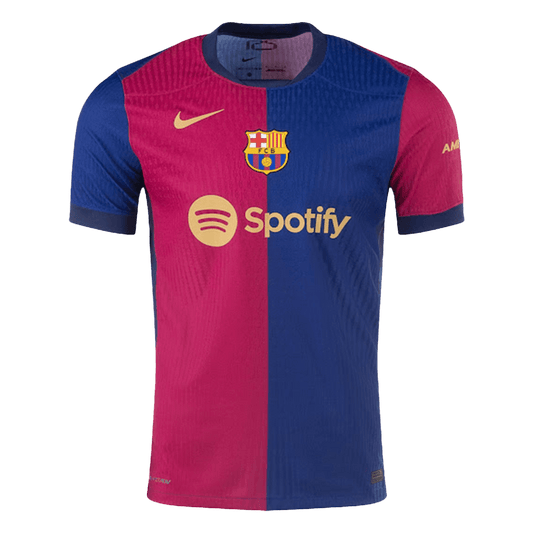 Tricouri Fotbal Barcelona Acasă 2024/25 Authentic