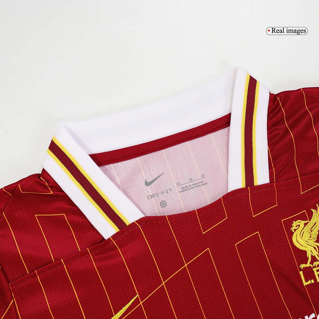 Set Tricouri Fotbal Liverpool Acasă 2024/25 Pentru Copii