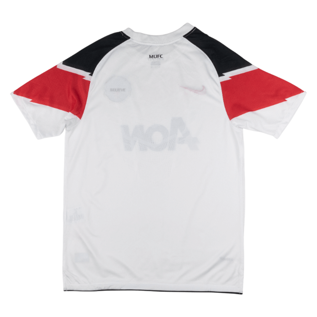 Tricouri Fotbal Vintage Manchester United Deplasare 2010/11
