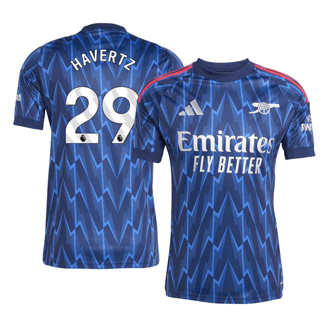 Tricouri Fotbal Arsenal HAVERTZ #29 Deplasare 2025/26