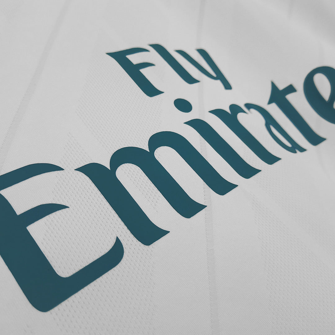Tricouri Fotbal Vintage Real Madrid SERGIO RAMOS #4 Acasă 2017/18 Mânecă Lungă