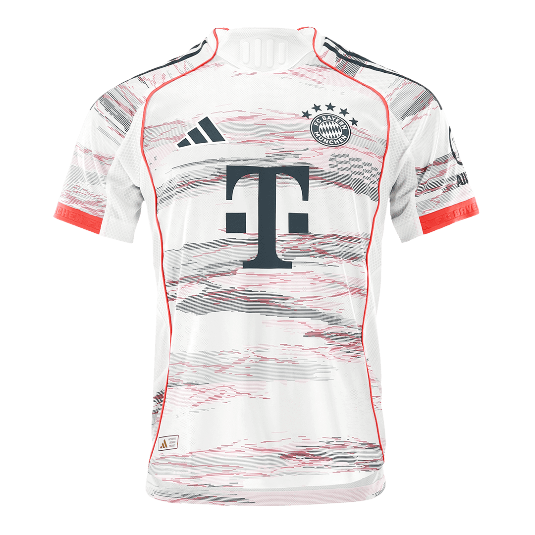 Tricouri Fotbal Bayern Munchen KANE #9 Deplasare 2025/26 Authentic