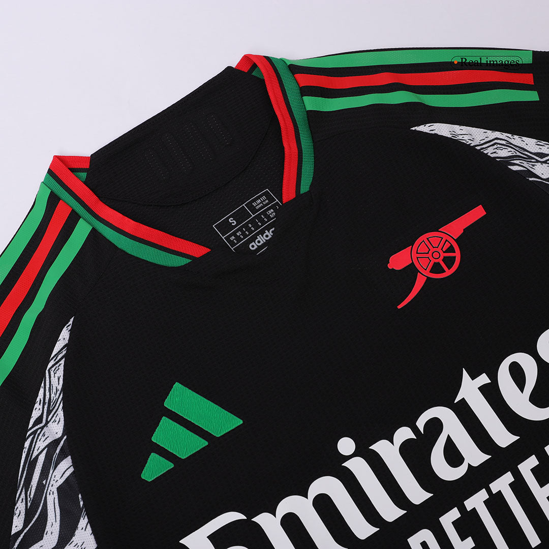 Tricouri Fotbal Arsenal ØDEGAARD #8 Deplasare 2024/25 Authentic
