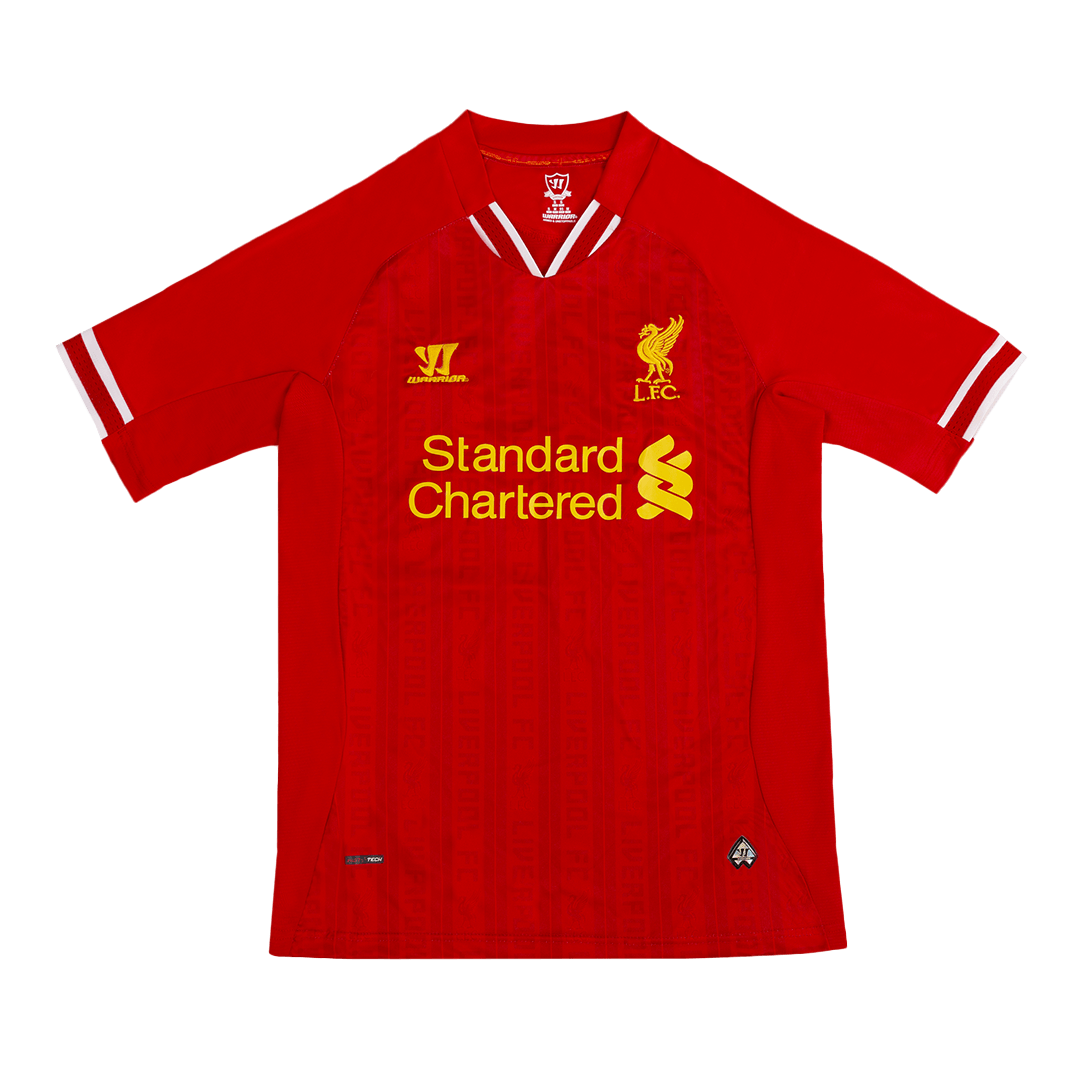 Tricouri Fotbal Vintage Liverpool Acasă 2013/14