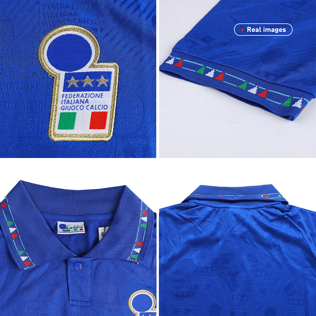 Tricouri Fotbal Vintage Italia Acasă 1994
