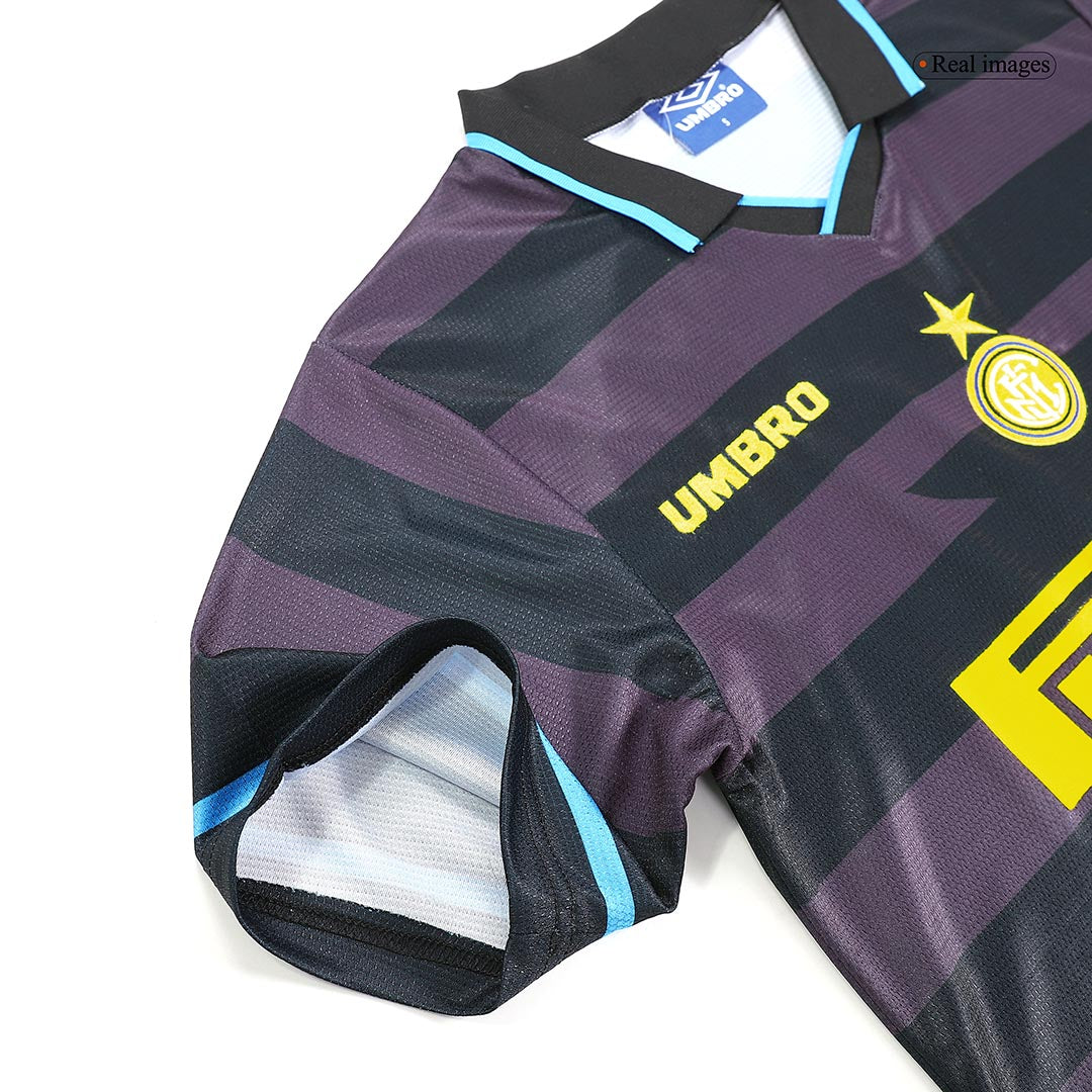 Tricouri Fotbal Vintage Inter Milano Deplasare 1997/98