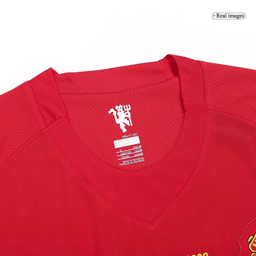 Tricouri Fotbal Vintage Manchester United Acasă 2007/08