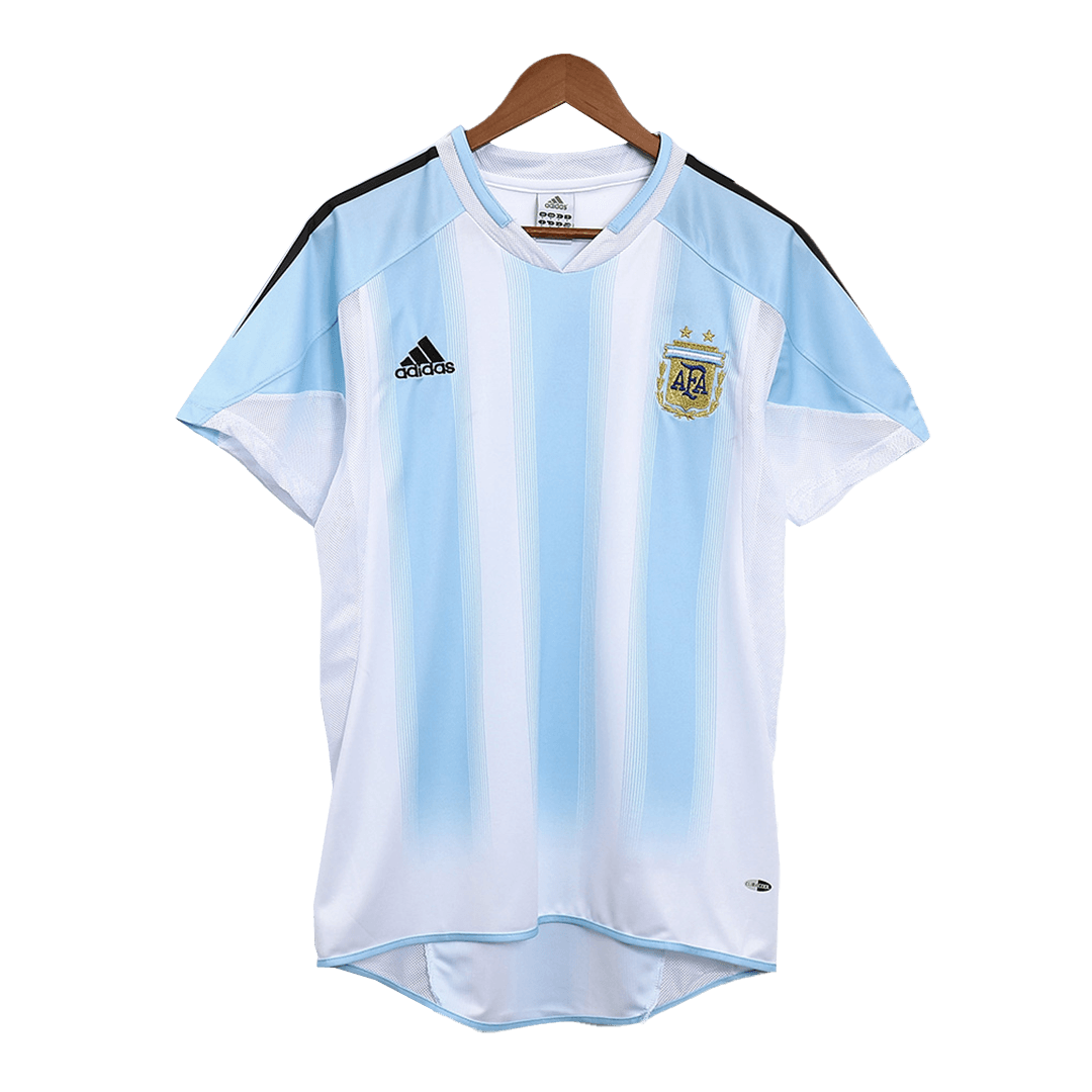 Tricouri Fotbal Vintage Argentina Acasă 2004/05