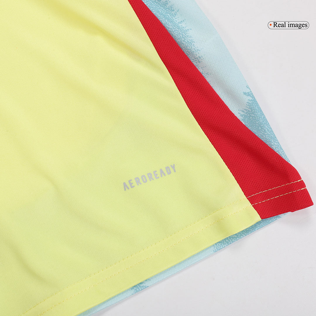 Set Tricouri Fotbal Spania Deplasare 2024 Pentru Copii.