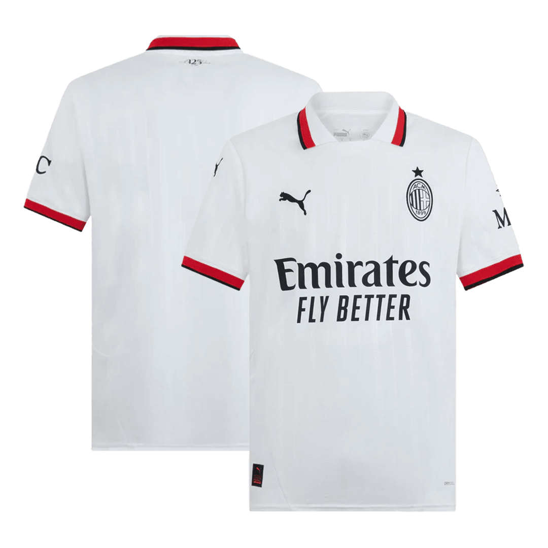 Tricouri Fotbal AC Milan Deplasare 2024/25 - Super (mărime mare)
