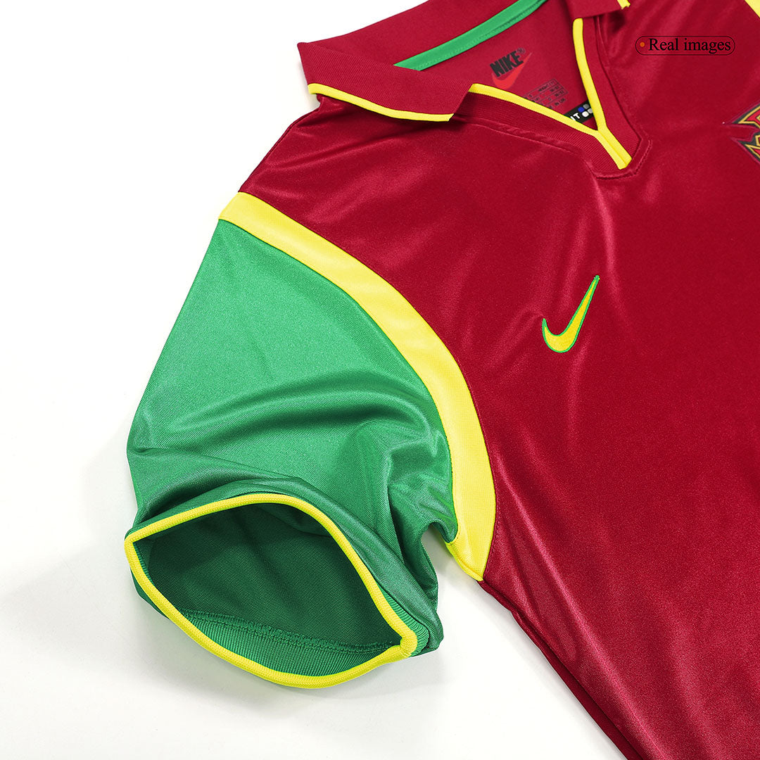 Tricouri Fotbal Vintage Portugalia Acasă 1999