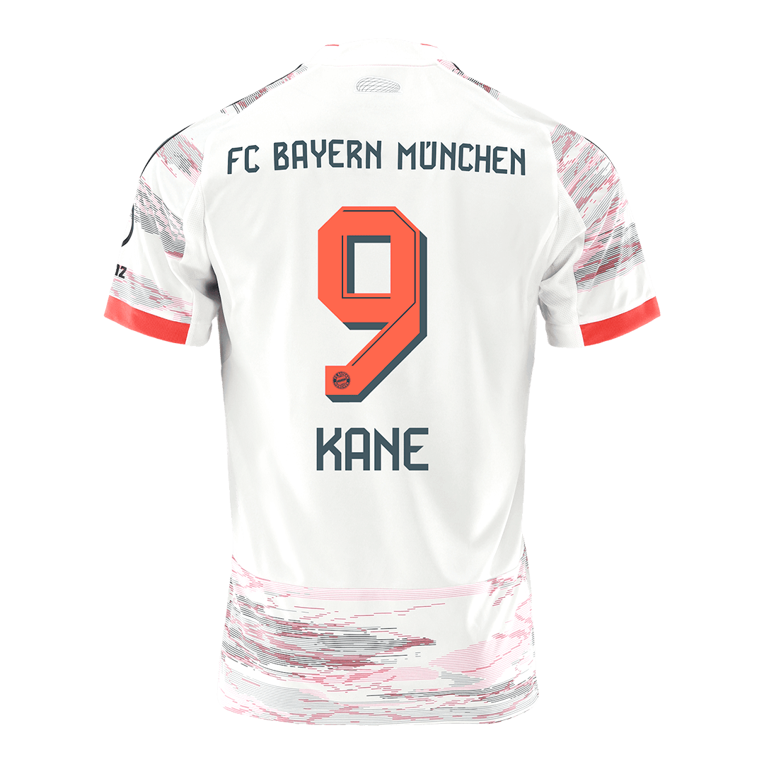 Tricouri Fotbal Bayern Munchen KANE #9 Deplasare 2025/26