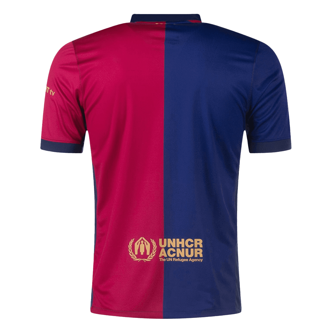 Tricouri Fotbal Barcelona Acasă - 125th Anniversary (Spotify Logo Without Text)