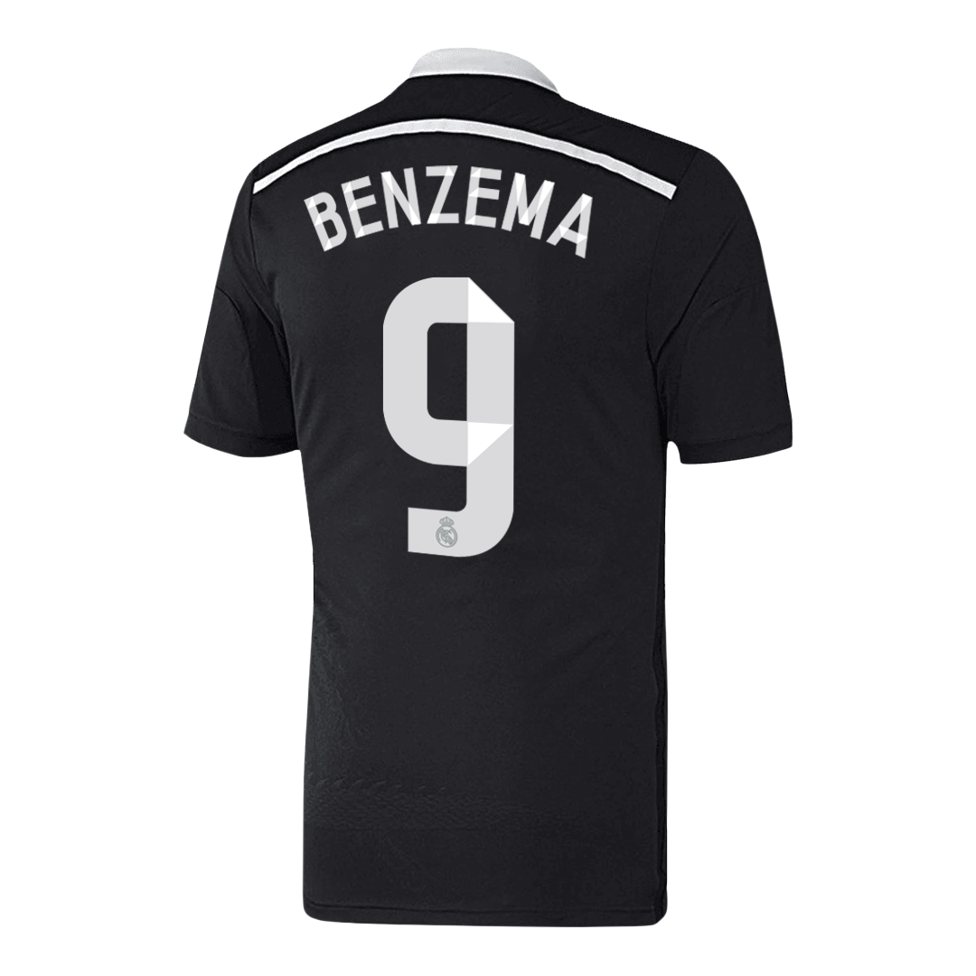 Tricouri Fotbal Vintage Real Madrid BENZEMA #9 Treilea 2014/15