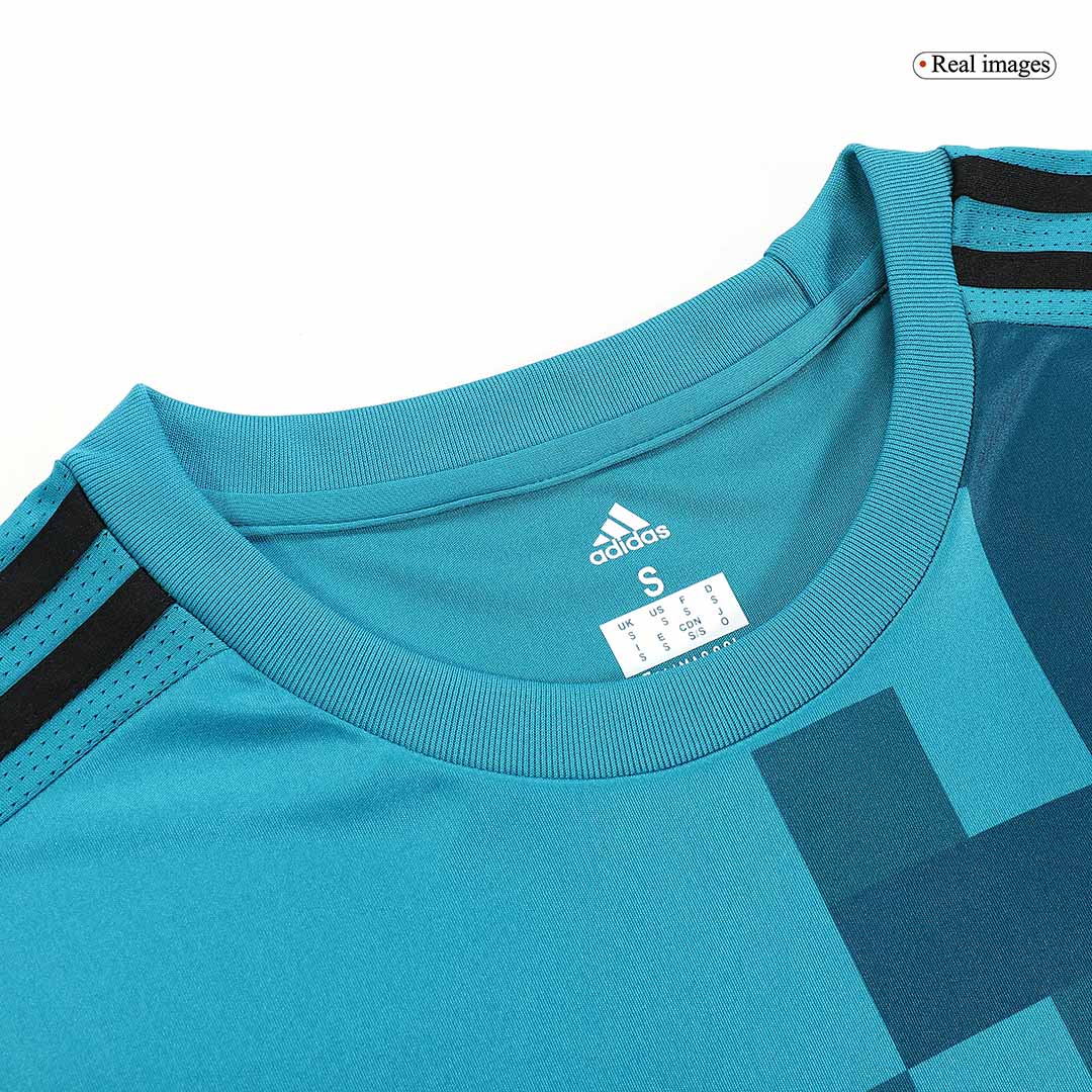 Tricouri Fotbal Vintage Real Madrid Treilea 2017/18 Mânecă Lungă