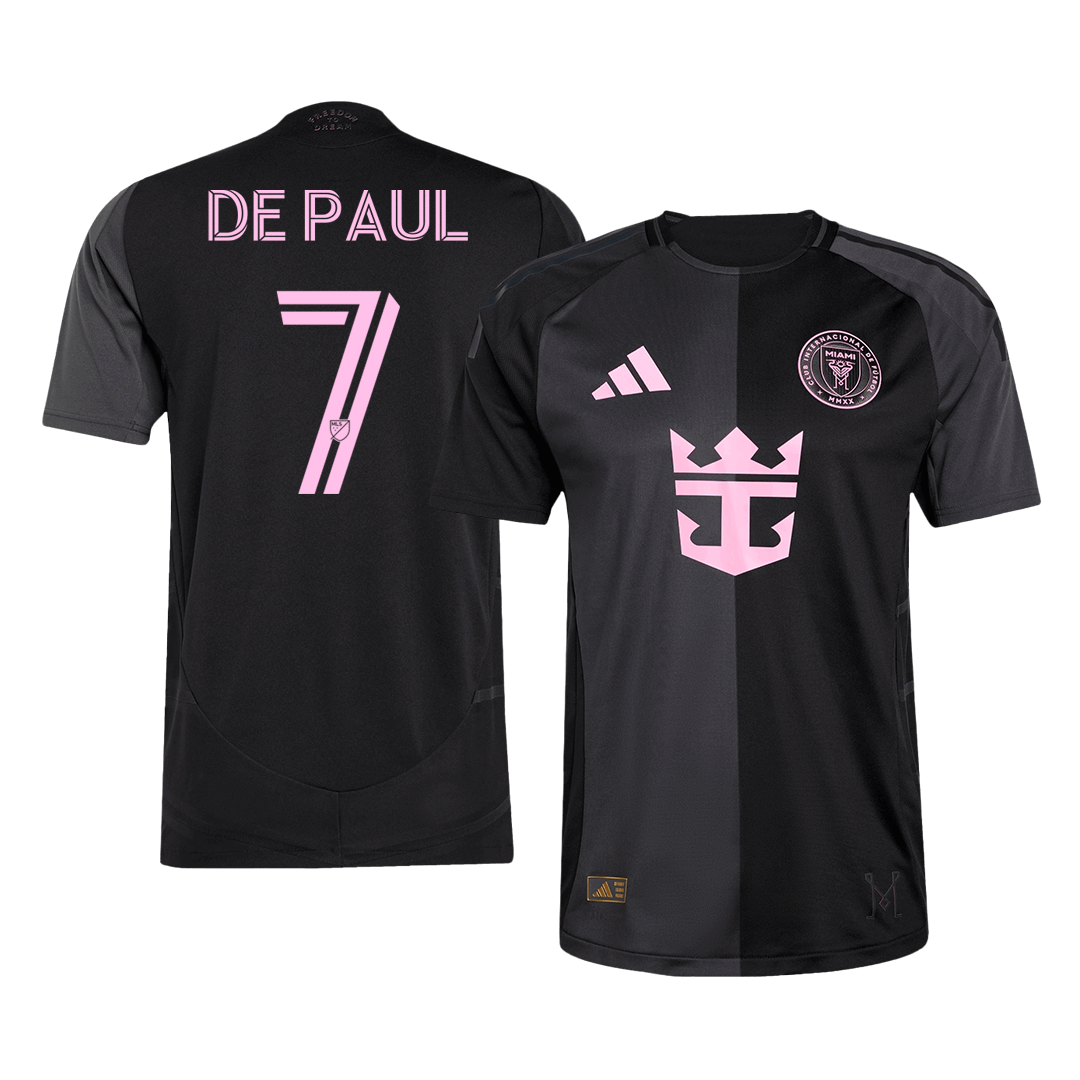 Tricouri Fotbal Inter Miami CF DE PAUL #7 Deplasare 2025 Authentic