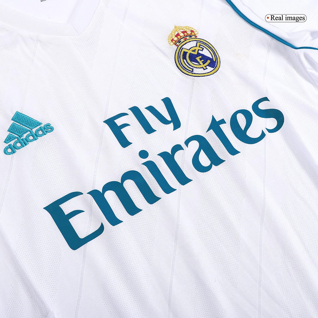 Tricouri Fotbal Vintage Real Madrid Acasă 2017/18
